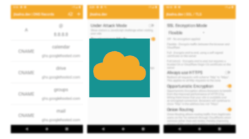 Cloudflare Android App to Change DNS Records for Cloudflare Domains