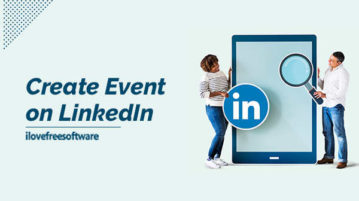 Create Event on LinkedIn