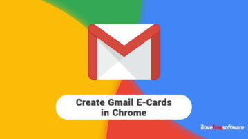Create Gmail E-Cards in Chrome