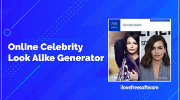 Online Celebrity Look Alike Generator