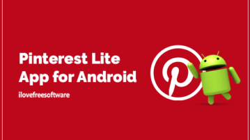 Pinterest Lite App for Android