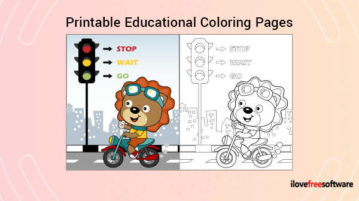 Printable Educational Coloring Pages