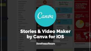 Stories & Video Maker by Canva for iOS