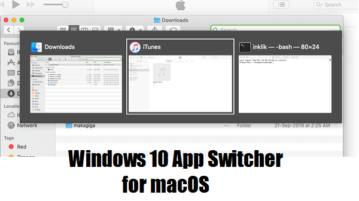 alt-tab switcher like Windows 10 in MAC