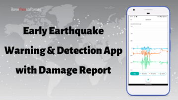 Earthquake Early Warning App with Earthquake Detection, Damage Report