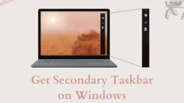 Free Open Source Secondary Taskbar for Windows 10: Switch