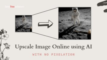 Increase Image Resolution Online Using AI with no Pixelation