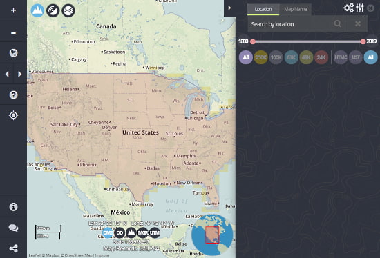 historical topographic maps