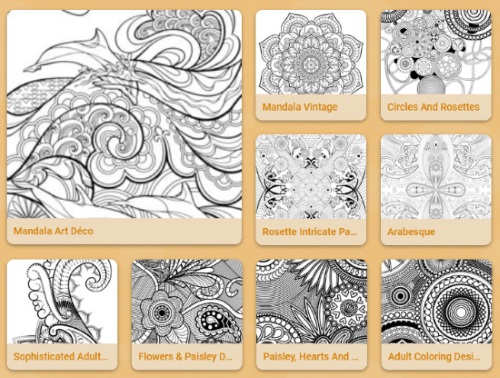 online coloring pages for adults