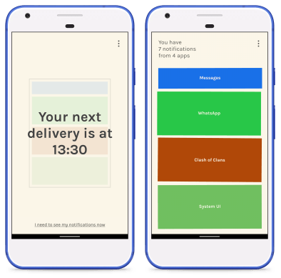 Post Box Digital WellBeing app to schedule notifications