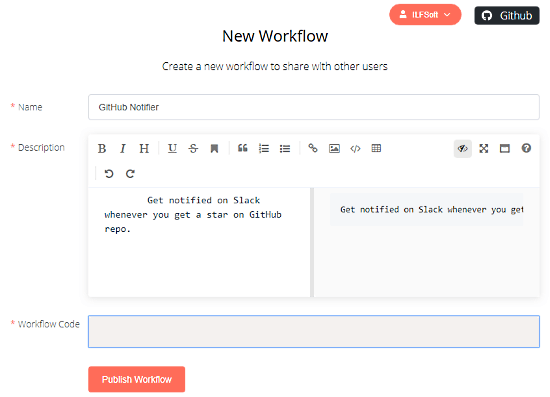 workflow automation tool with node-based task workflow