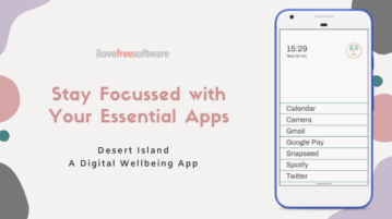 Use Your Essential Apps to Avoid Distraction: Desert Island