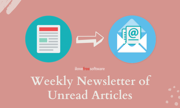 Weekly Email of Bookmarked Unread Articles