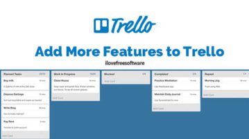 Add More Features to Trello