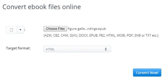 Convert EPUB To HTML Online