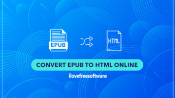 Convert EPUB To HTML Online