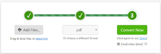 Convert ODS to PDF Online