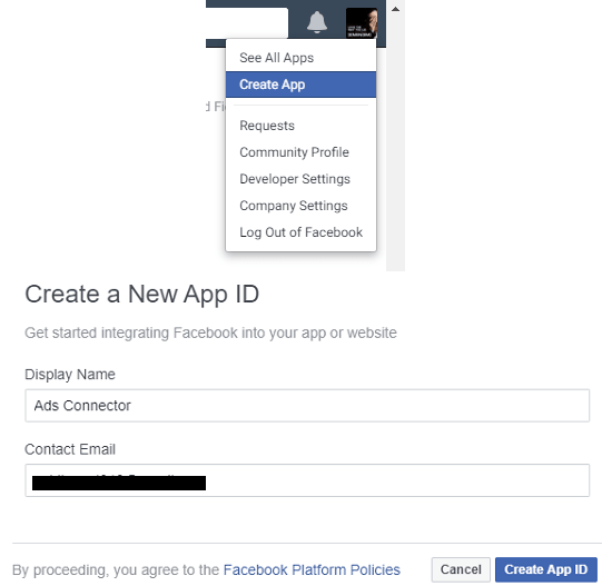 Create a Facebook App