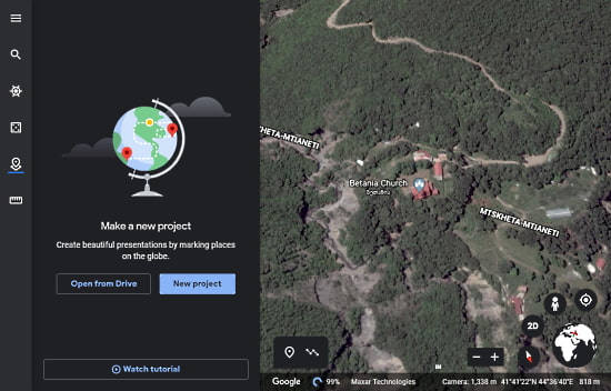 How to Create Tours in Google Earth Web Version?1