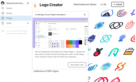 Figma logo creator plugin