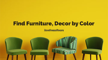 Find Furniture, Decor by Color