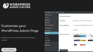 How to Set Custom Colors in WordPress Admin Dashboard