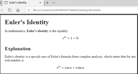 using latex in macdown using latex in macdown