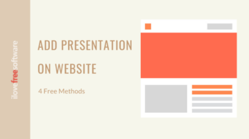 How to Embed Presentation on Website?
