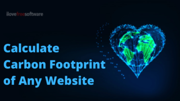 Calculate Carbon Footprint of Website to See Impact of Website on Planet