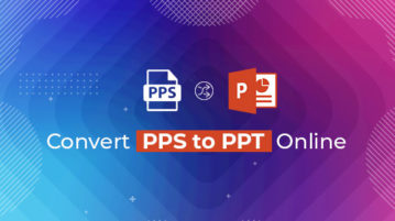 Convert PPS to PPT Online