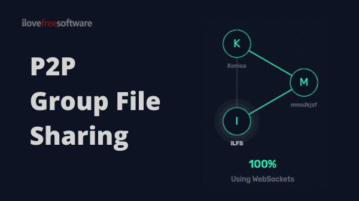 Create File Sharing Room with Your Team for P2P Group File Sharing