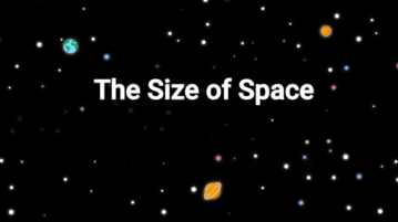 Interactive Visualization to Compare the Scale of the Universe