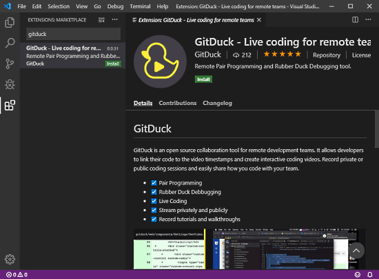 GitDuck for VS Code
