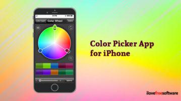 Color Picker App for iPhone
