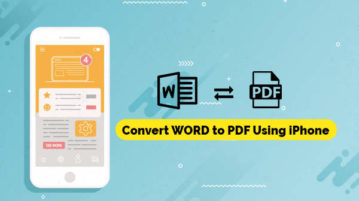 Convert WORD to PDF Using iPhone