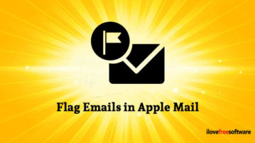 Flag Emails in Apple Mail