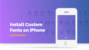 Install Custom Fonts on iPhone