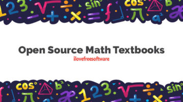 Open Source Math Textbooks