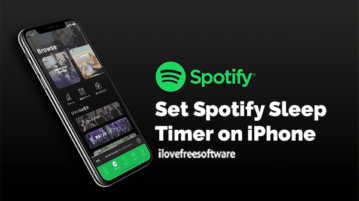 Set Spotify Sleep Timer on iPhone