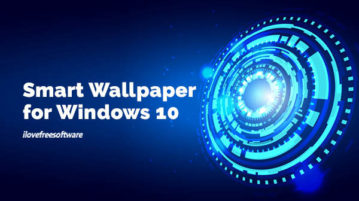 Smart Wallpaper for Windows 10