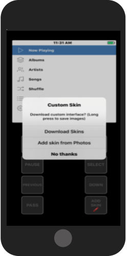 download custom skins for iPod wheel button