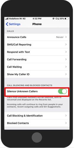 enable silence unknown callers option.png