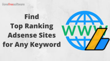 Find Top Ranking Adsense Sites For Any Keyword