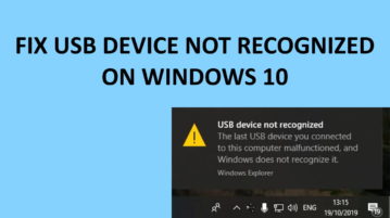 How to Fix USB Drive Not Showing Up in Windows File Explorer?