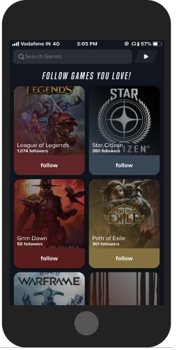 follow the top games and gamers