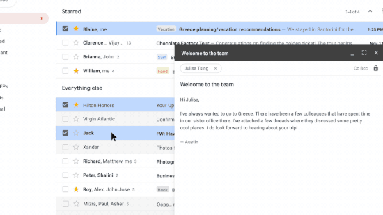 Send Multiple Emails as Attachments in Gmail