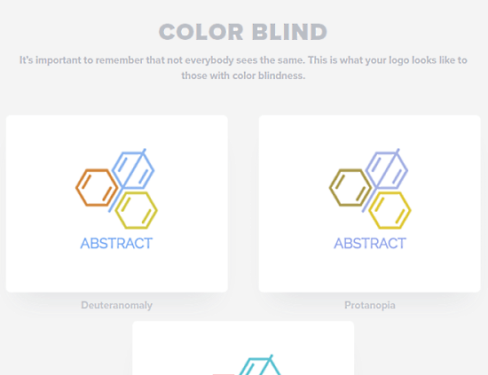 logo checker for color blind