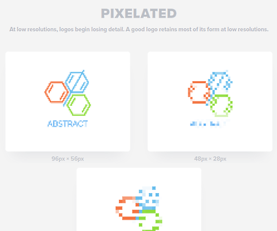 logo checker for pixelation