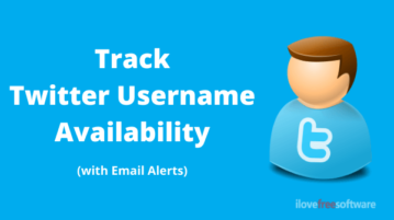 Get Email Alert When A Specific Twitter Username is Available