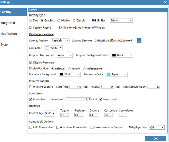 cpu gpu info overlay in games